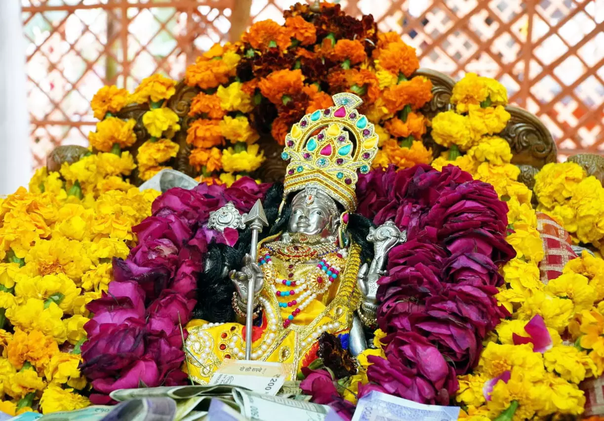 Ram Lalla Idol Installed In Sanctum Sanctorum