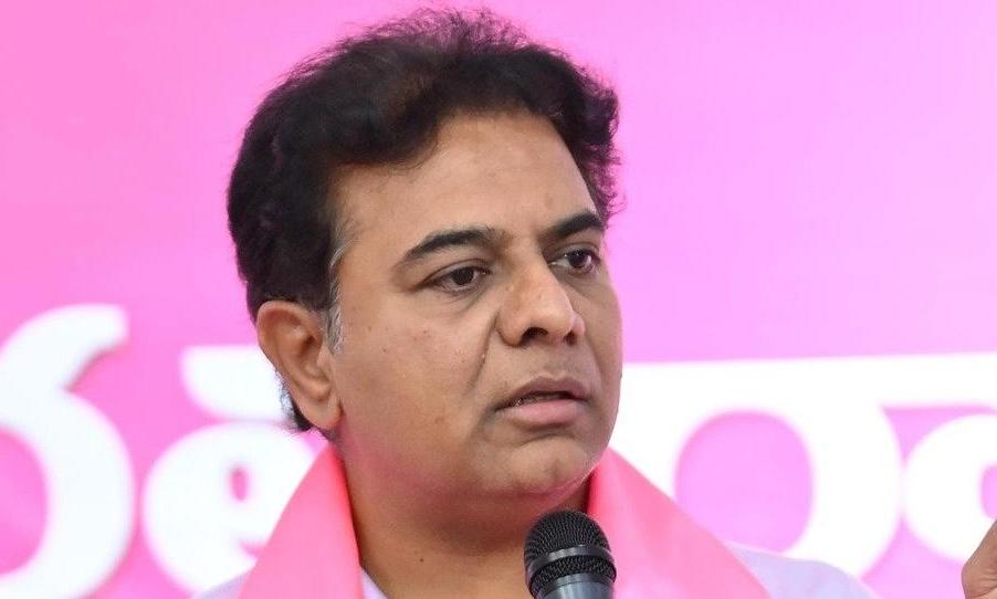 KTR in New Delhi to Meet Kavitha