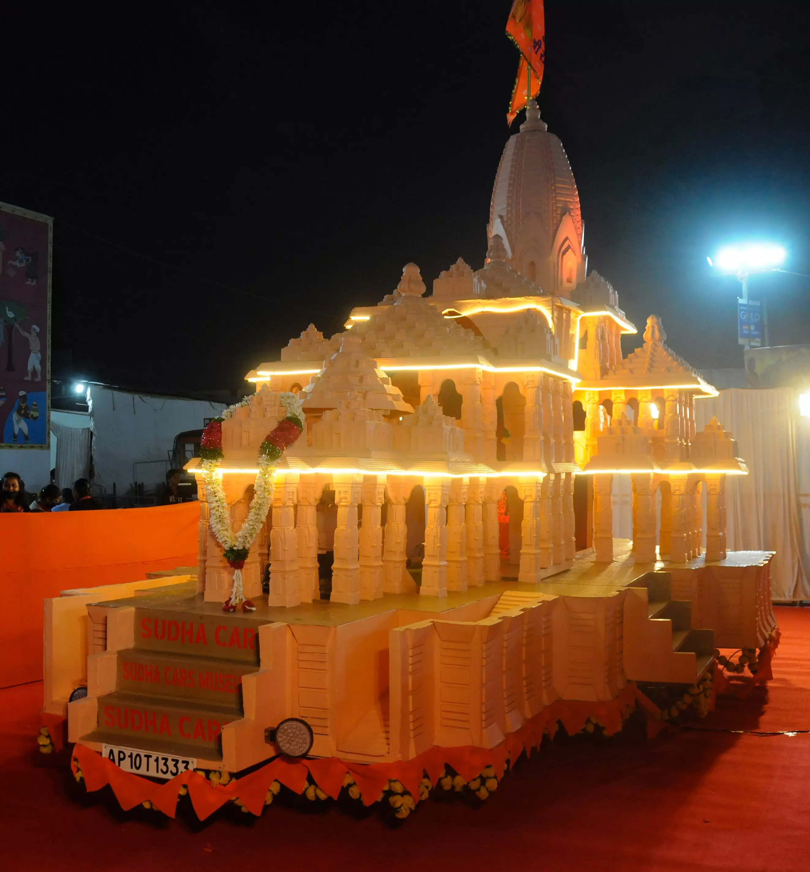 Ayodhya Ram Temple Replica Created by Muslims is Top Draw at Numaish