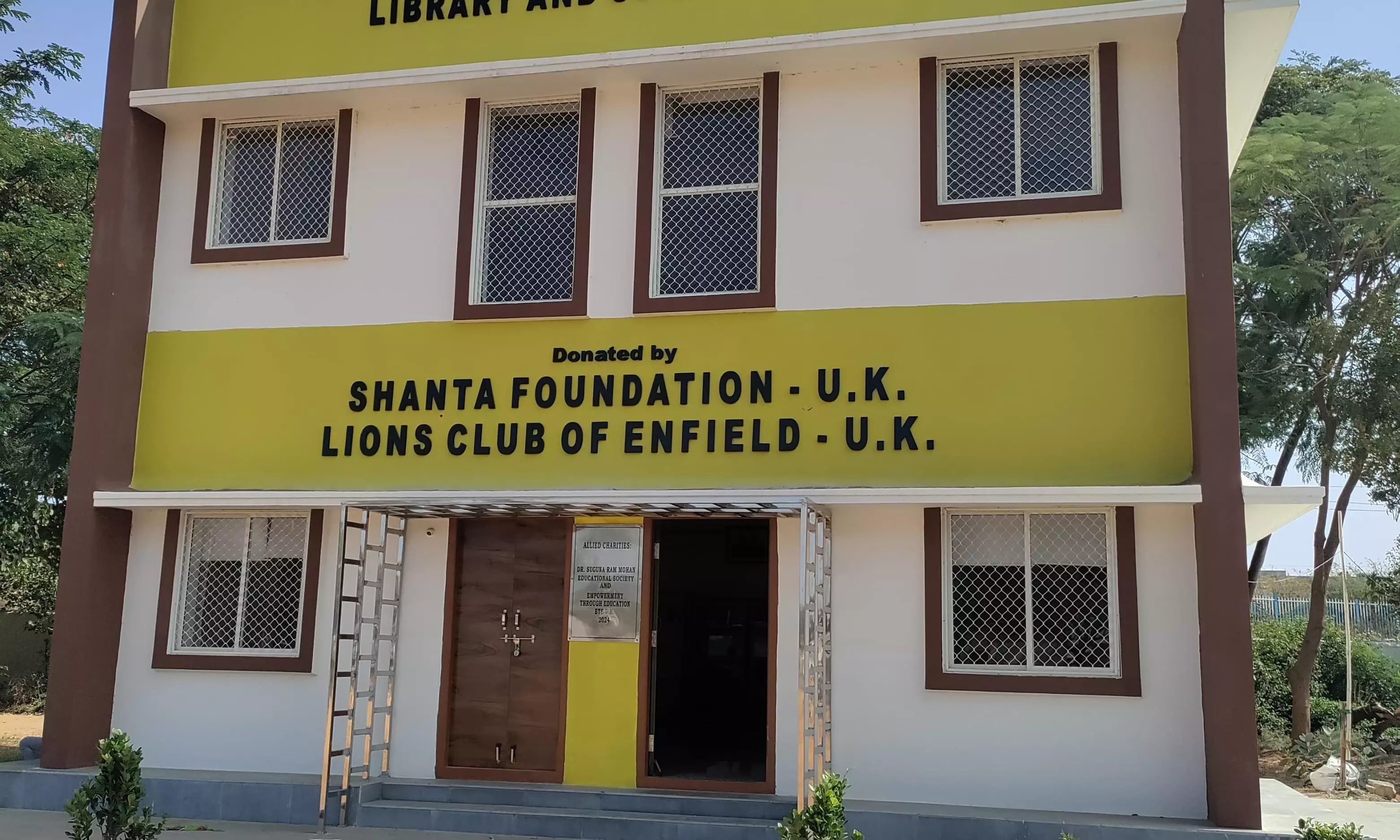 Science and Library block inaugurated in ZP High School, Masaipet