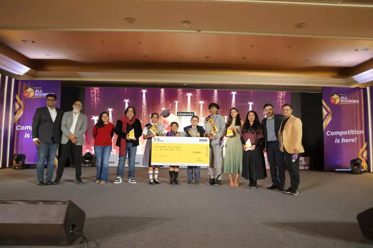 Classmate Hosts All Rounder National Grand Finale in Delhi