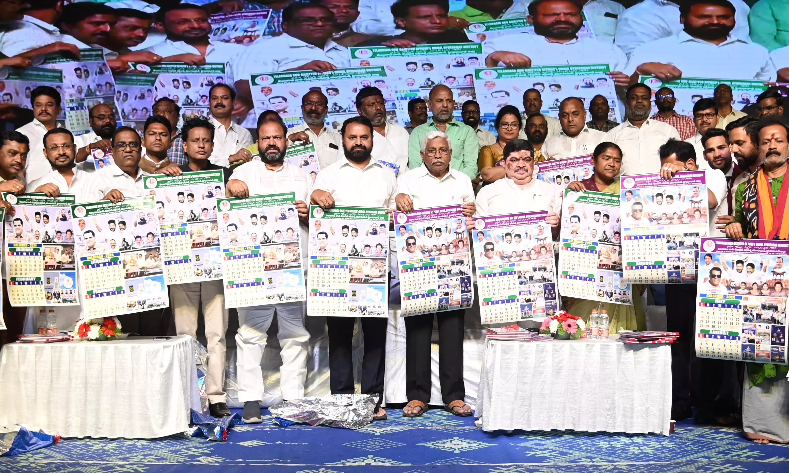 NGOs in Telangana Unveil Calender, Diary for 2024