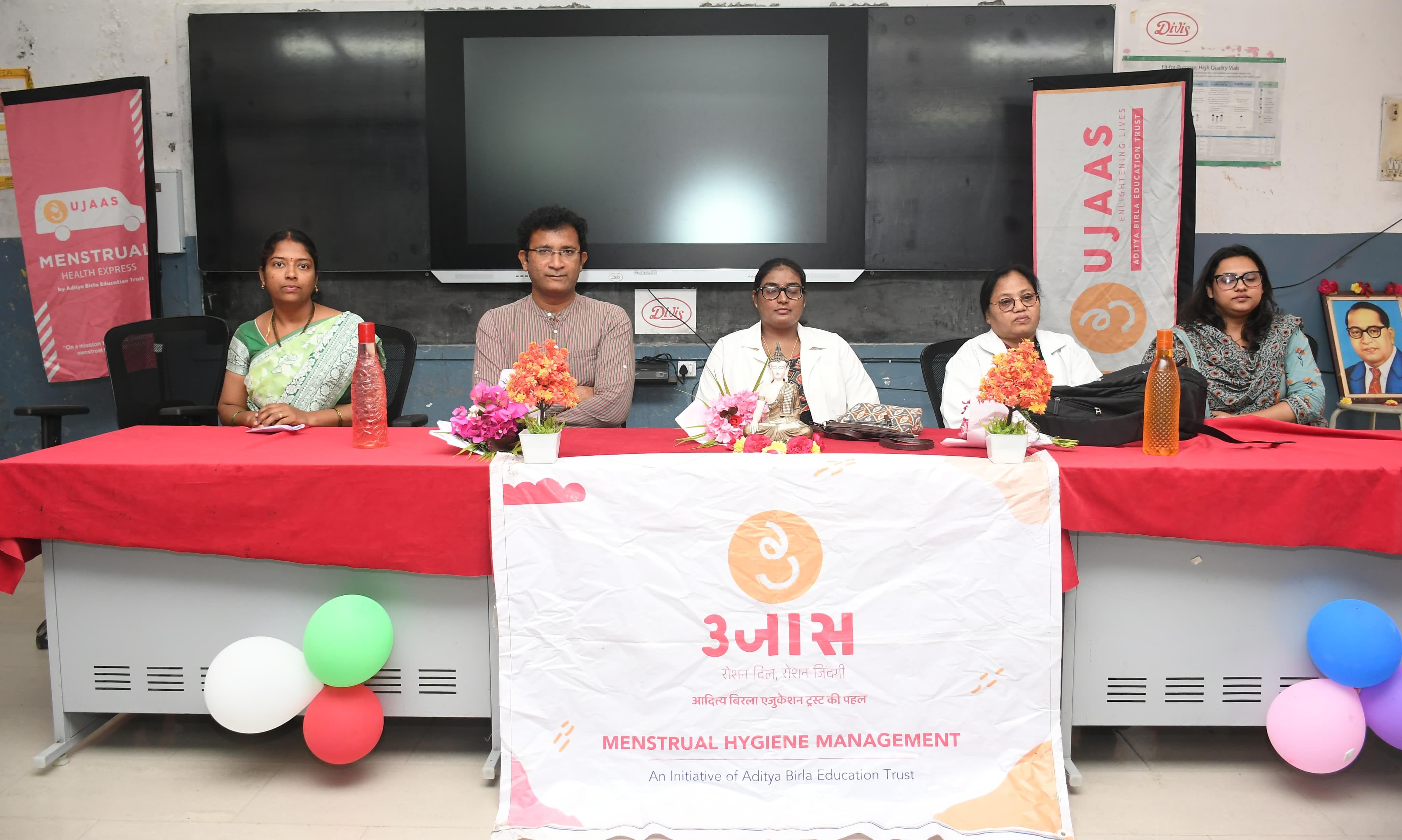 Ujaas Menstrual Health Express Launches Campaign in Andhra Pradesh