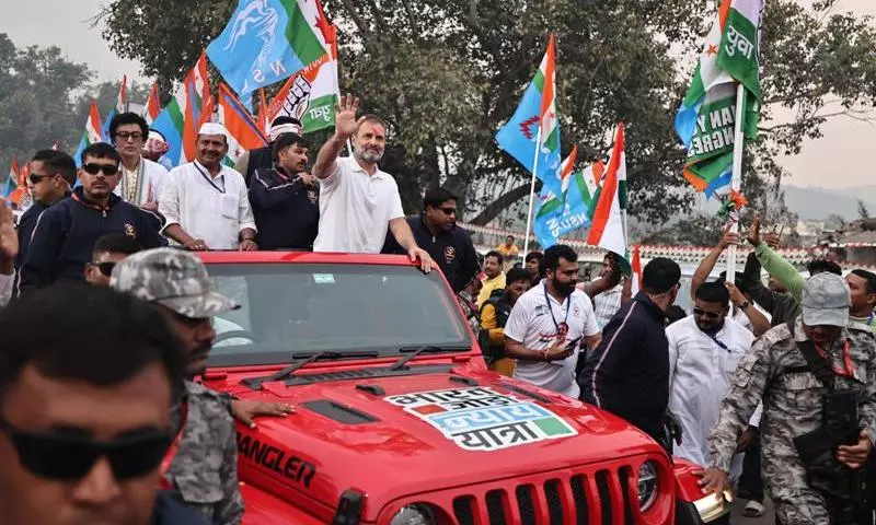 My Journey is Against Injustice Meted Out to Tribals, Downtrodden and Farmers, Rahul Gandhi