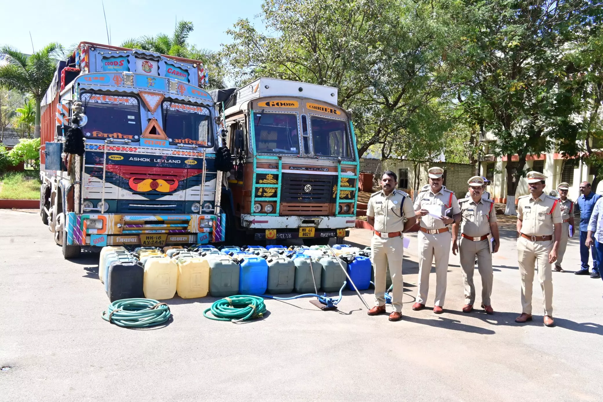 Parthi Gang Targeting Fuel Stations Busted by Anantapur Police