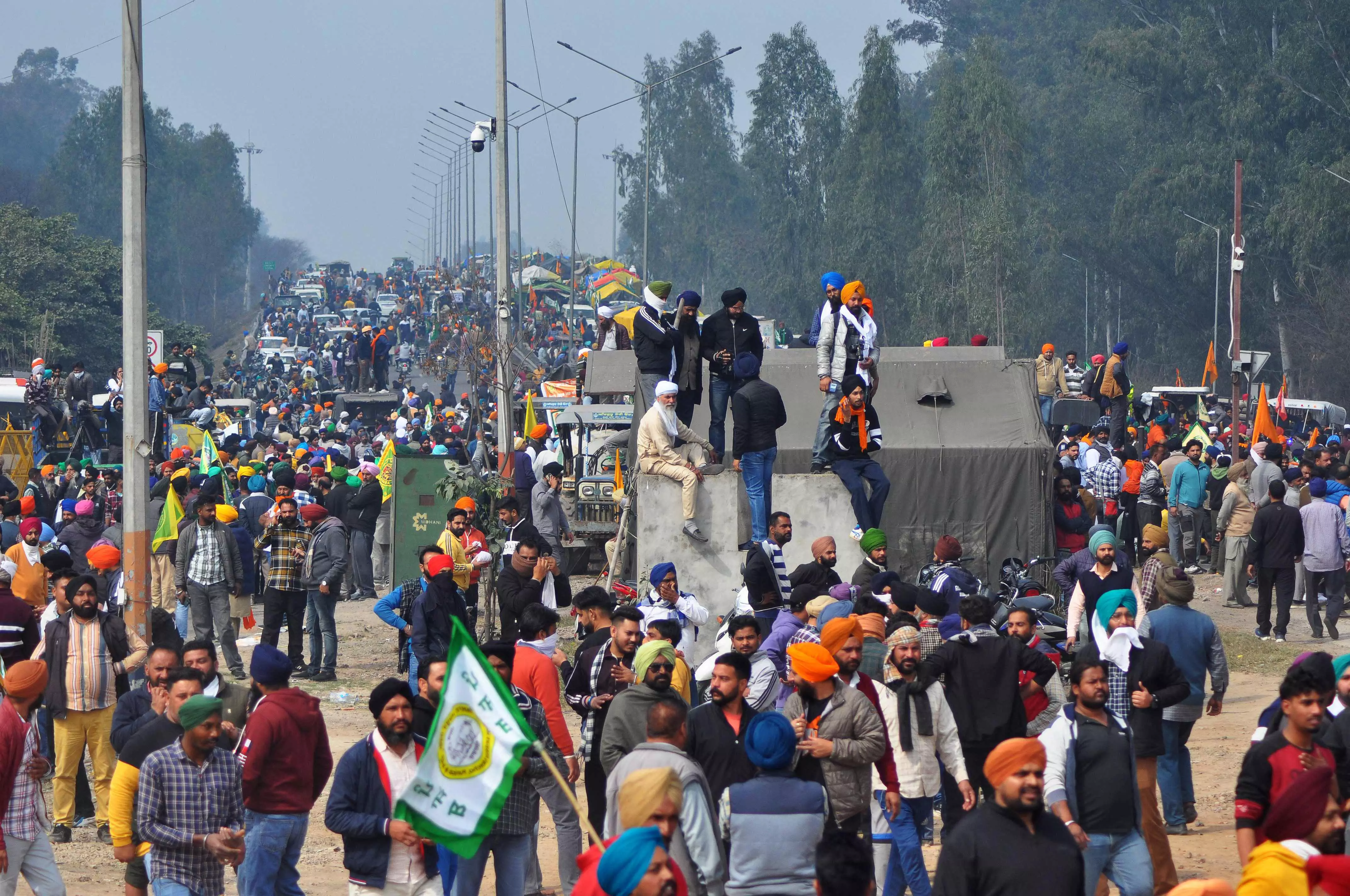 Delhi remains under tight security as farmer determined to march