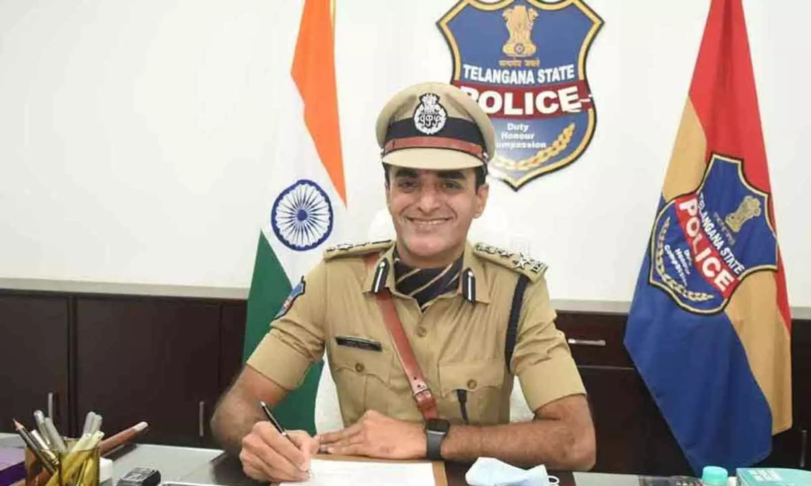 New Rachakonda Police Commissioner Leads Road Safety Pledge