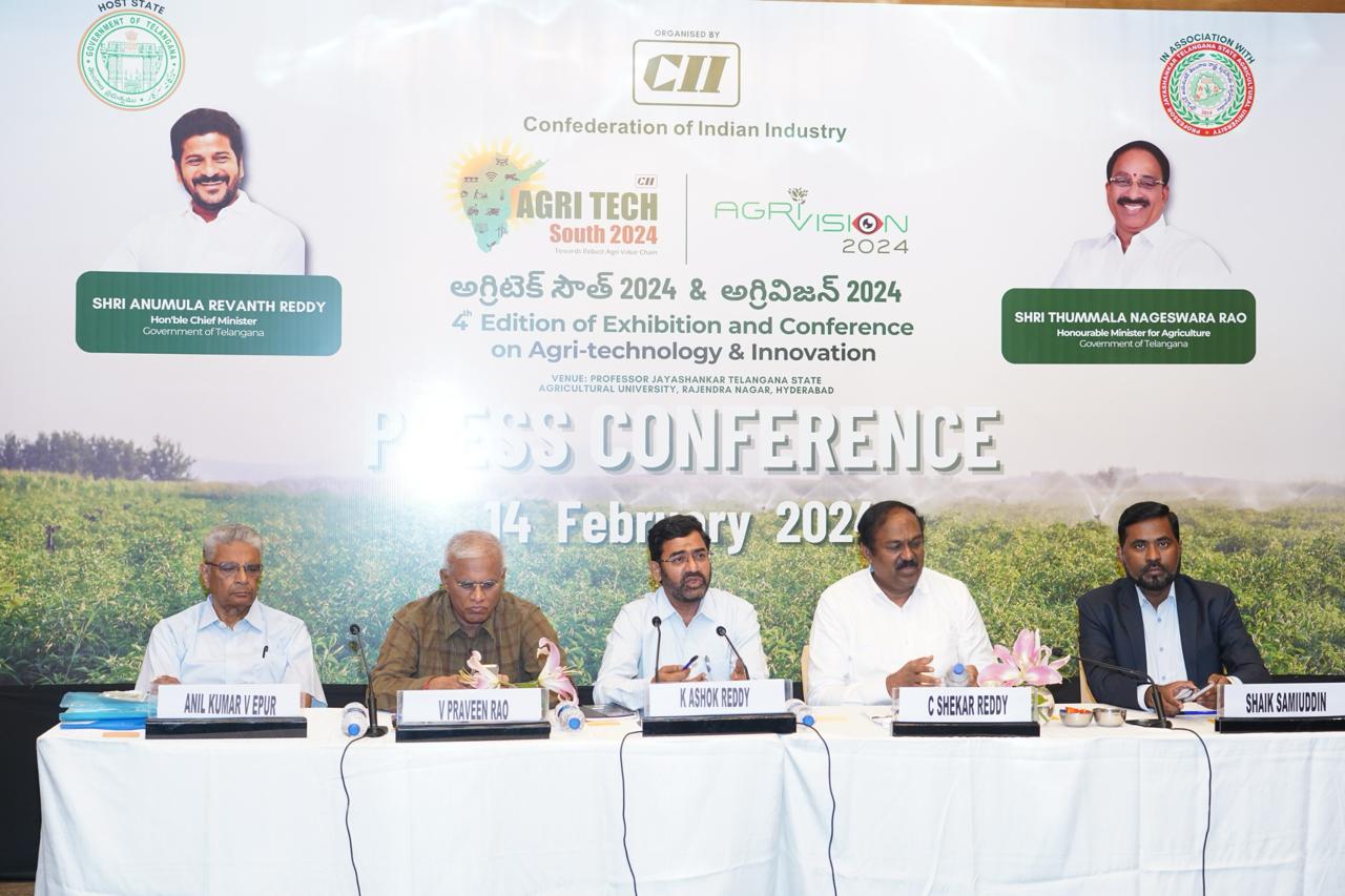 CII, TS Govt to Host Agri Tech South