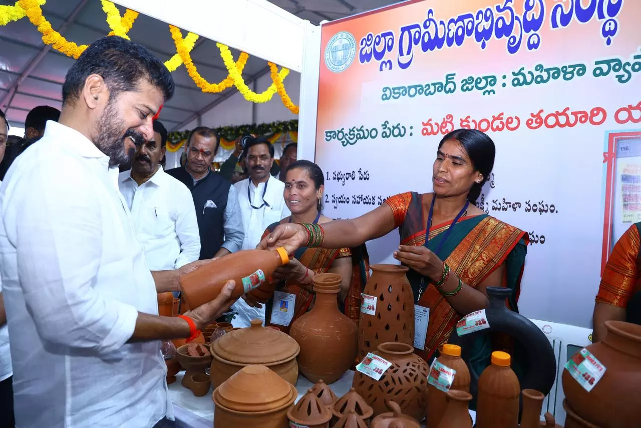 CM Revanth in Kodangal: Hails success stories of women SHGs