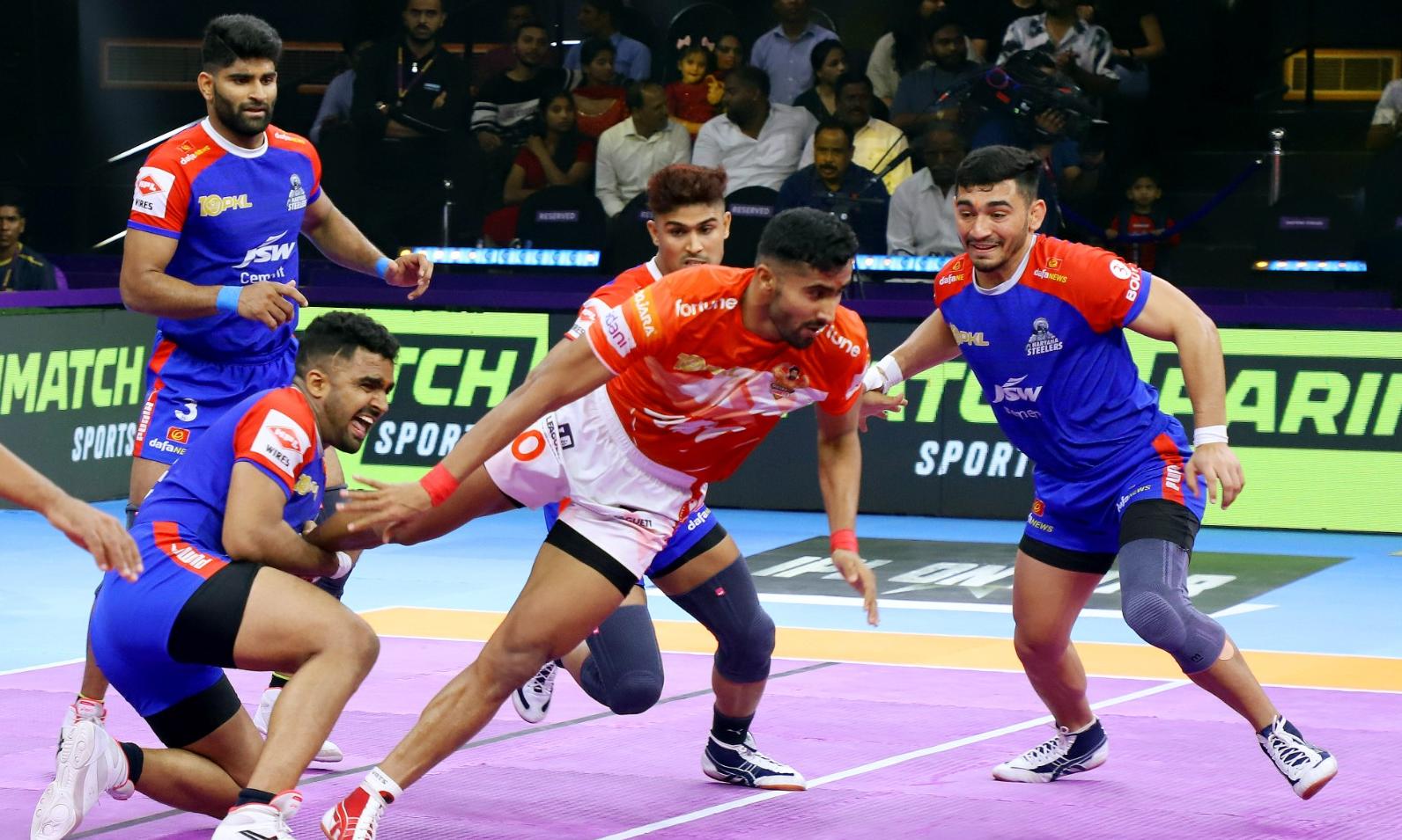 PKL Season 10: Haryana Steelers Beat Gujarat Giants, Enter Semifinals