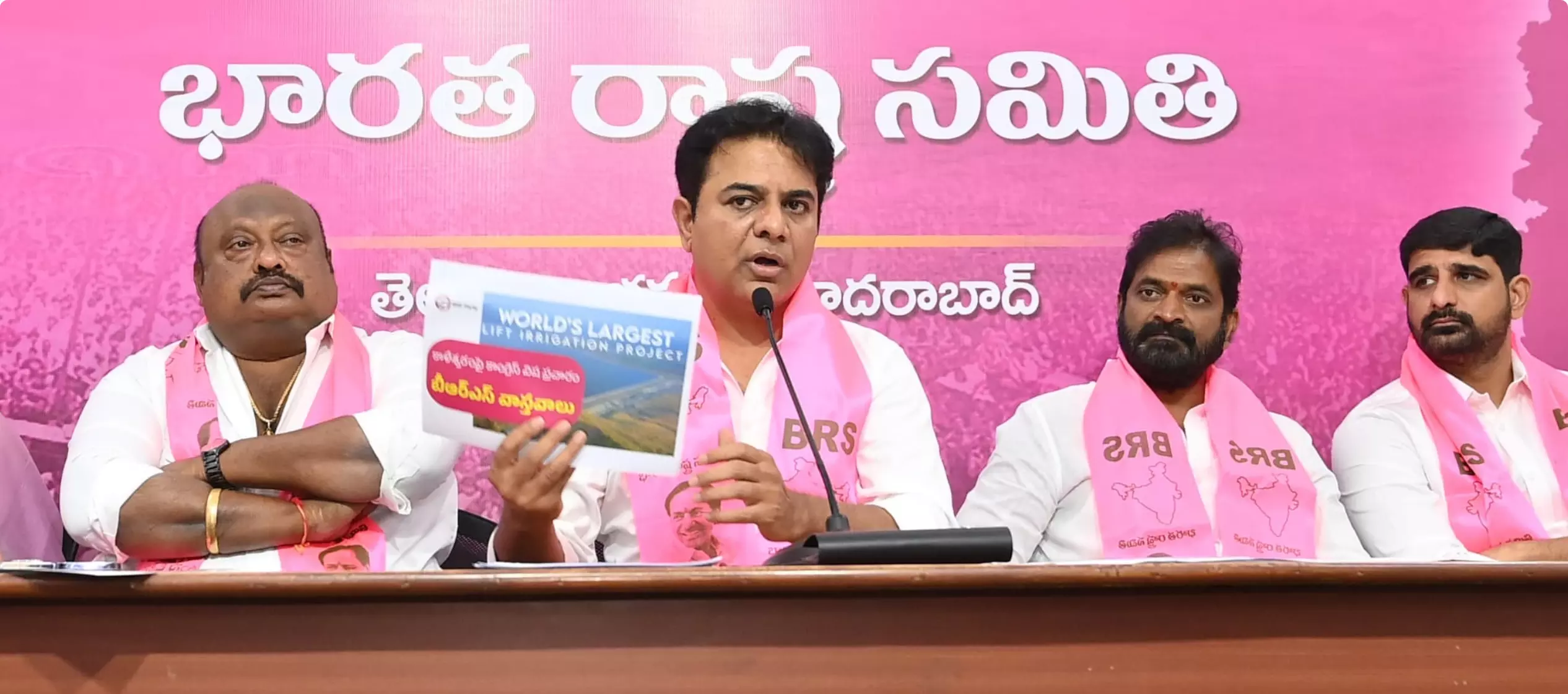 I wasnt Irrigation Minister: KTR on Medigadda Problems