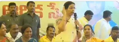 Bhuvaneswari asks youth to pull down YSRC government