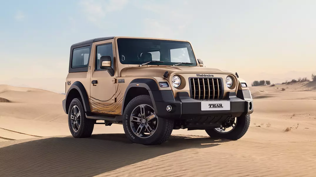 Mahindra Thar Earth Edition launched at Rs 15.40 lakh