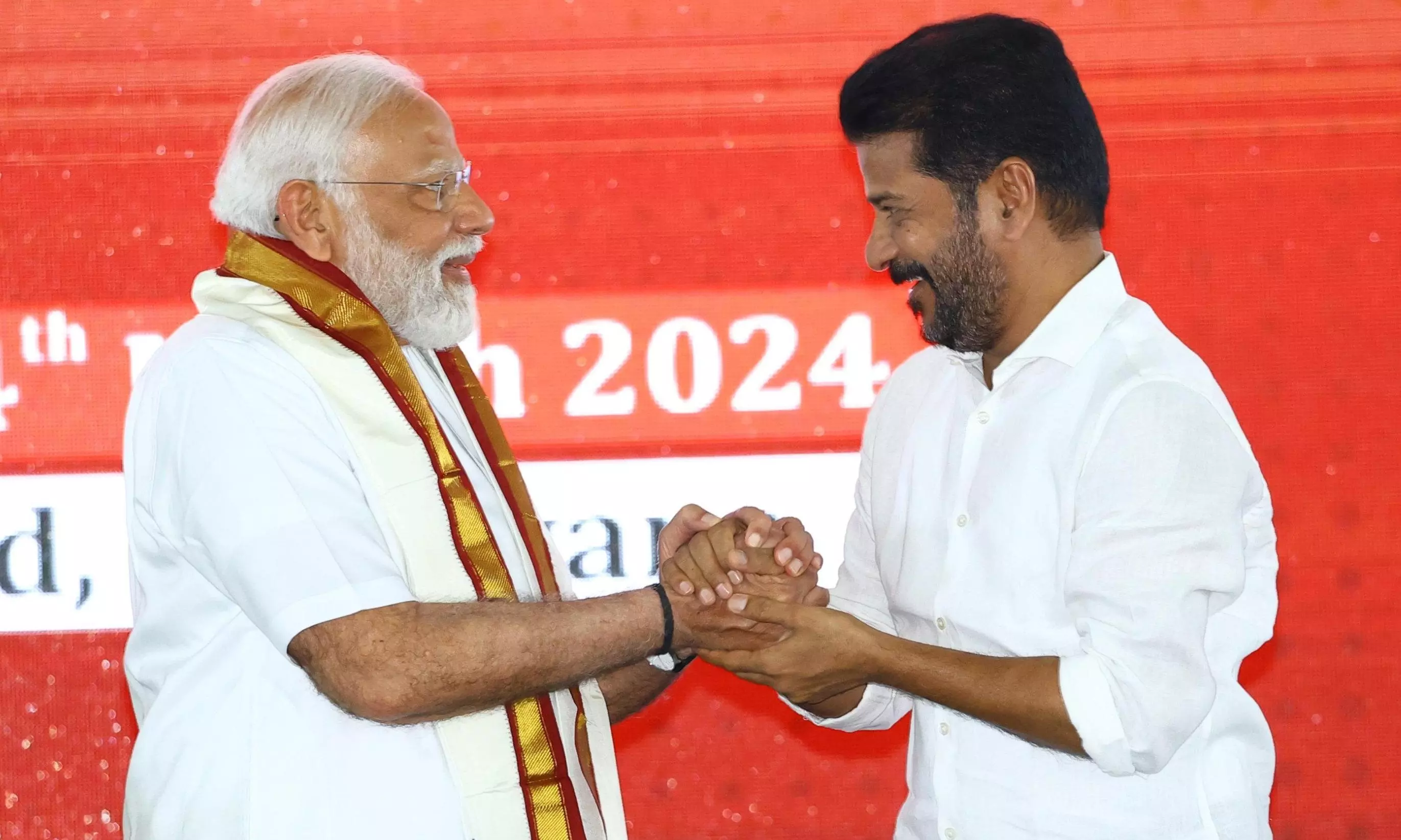 Revanth Cosies Up to Modi for TS Help, Says Politics ‘Only During Elections’