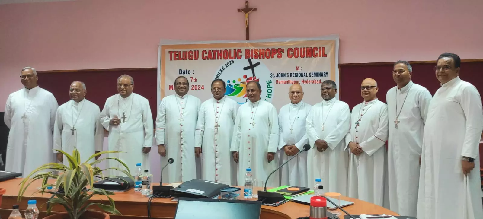 Telugu Catholic Bishops Council met in Hyderabad