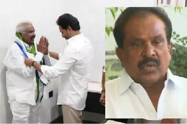 Former Minister Surya Rao Meets Razole MLA Rapaka, Seeks Support