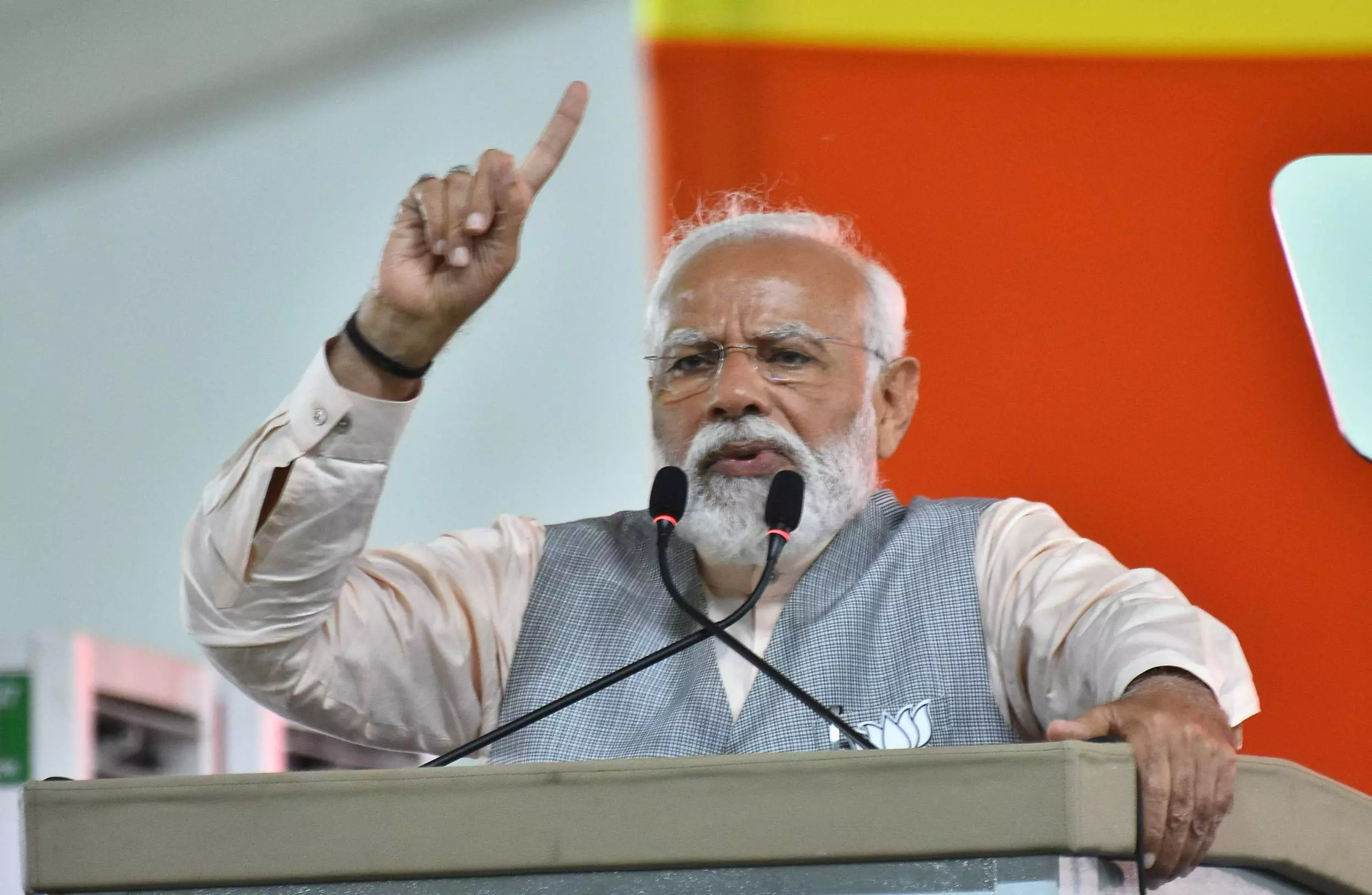 PM Calls for a ‘Double Engine’ Government in AP and Delhi