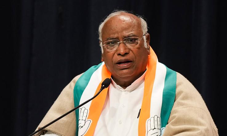 Kharge writes to PM Modi, seeks time to explain party's Nyay Patra