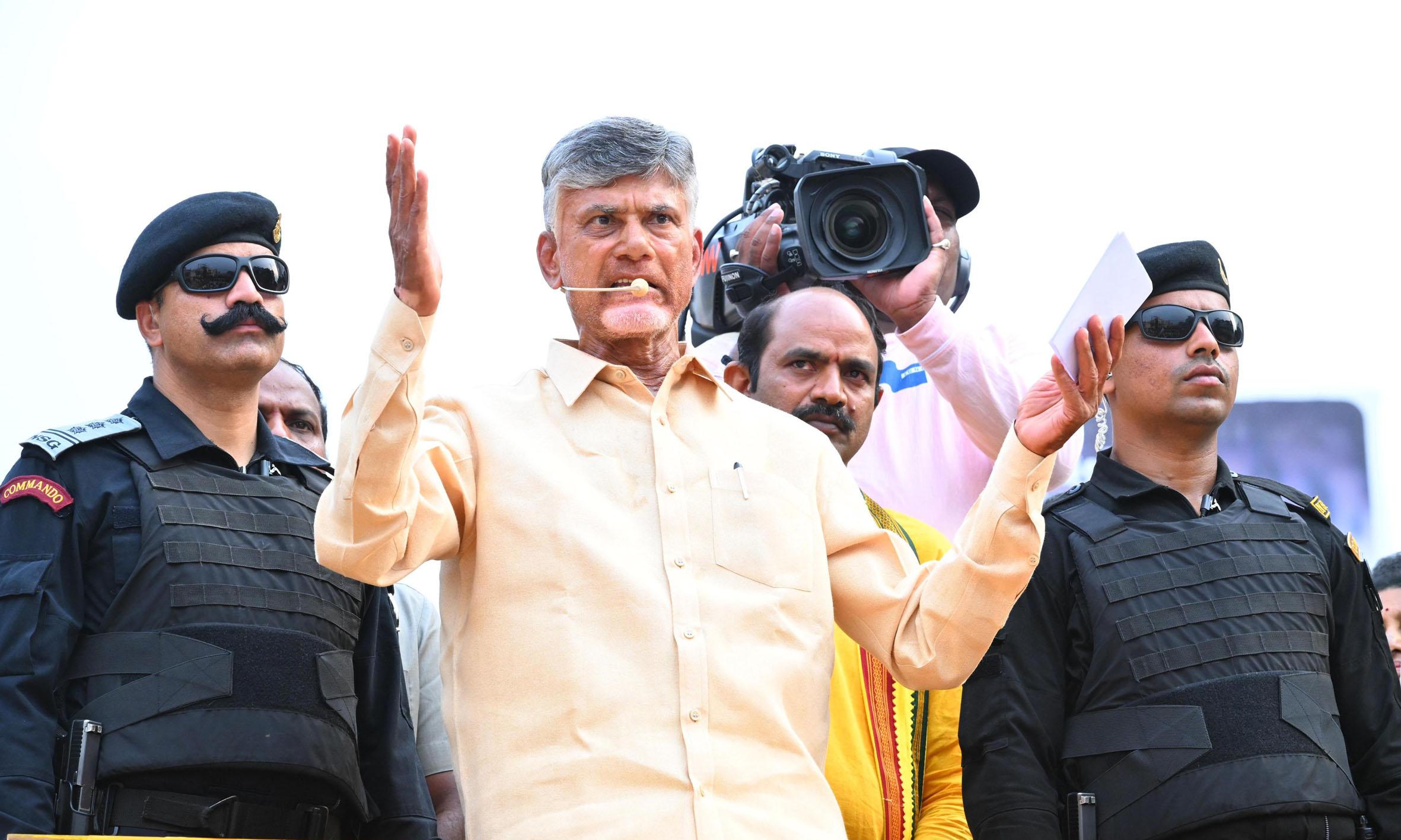 Jagan neglected north Andhra irrigation’s projects, says Naidu