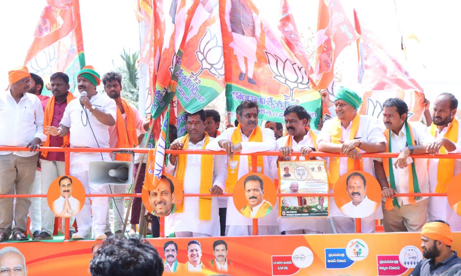 Konda Vishweshwar Reddy's Praja Ashirwad Yatra Draws Wide Support Across Chevella