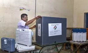 Bapatla Inspects Polling Centres