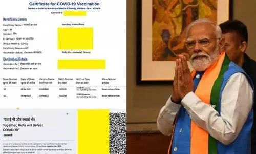 PM Modi's photo removed from vaccine certificates amidst Covishield controversy