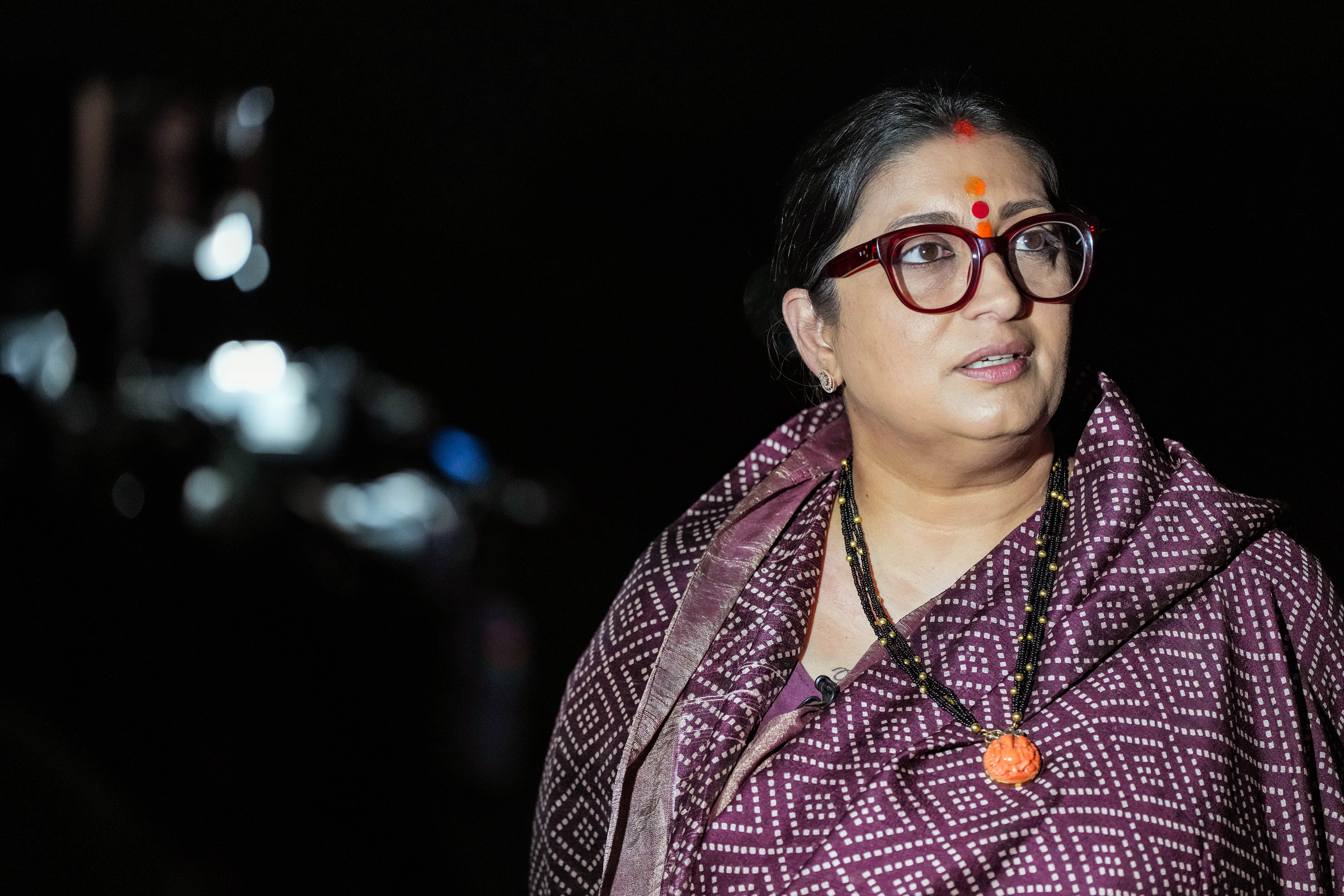 Congress has conceded defeat in Amethi: Smriti Irani