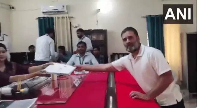 Rahul Gandhi files nomination from UPs Raebareli