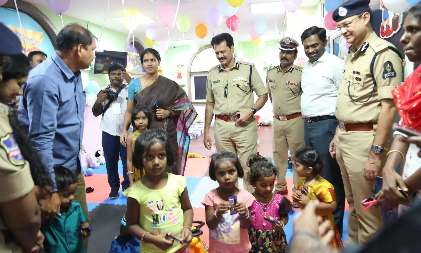 Hyderabad Police Launch Child Care Center at Central Crime Station