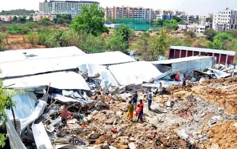 Bachupally Wall Collapse: Cops Arrest Five Persons for Negligence