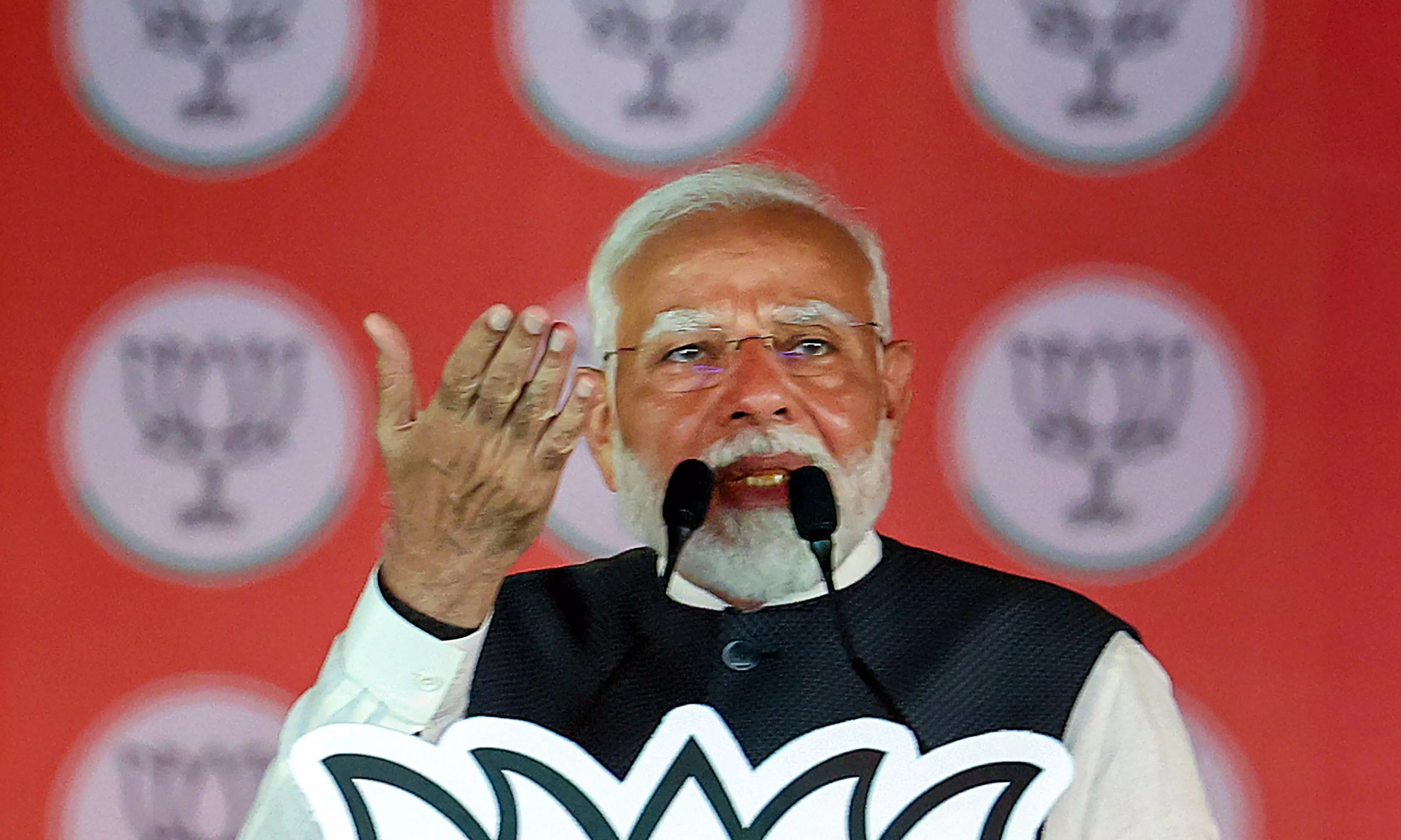 PM Modi Slams Opposition, Accuses INDIA Bloc in Bihar Rally