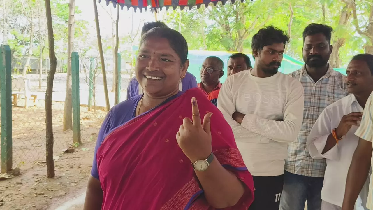 LS Polls Held Peacefully in Warangal, Mahabubabad