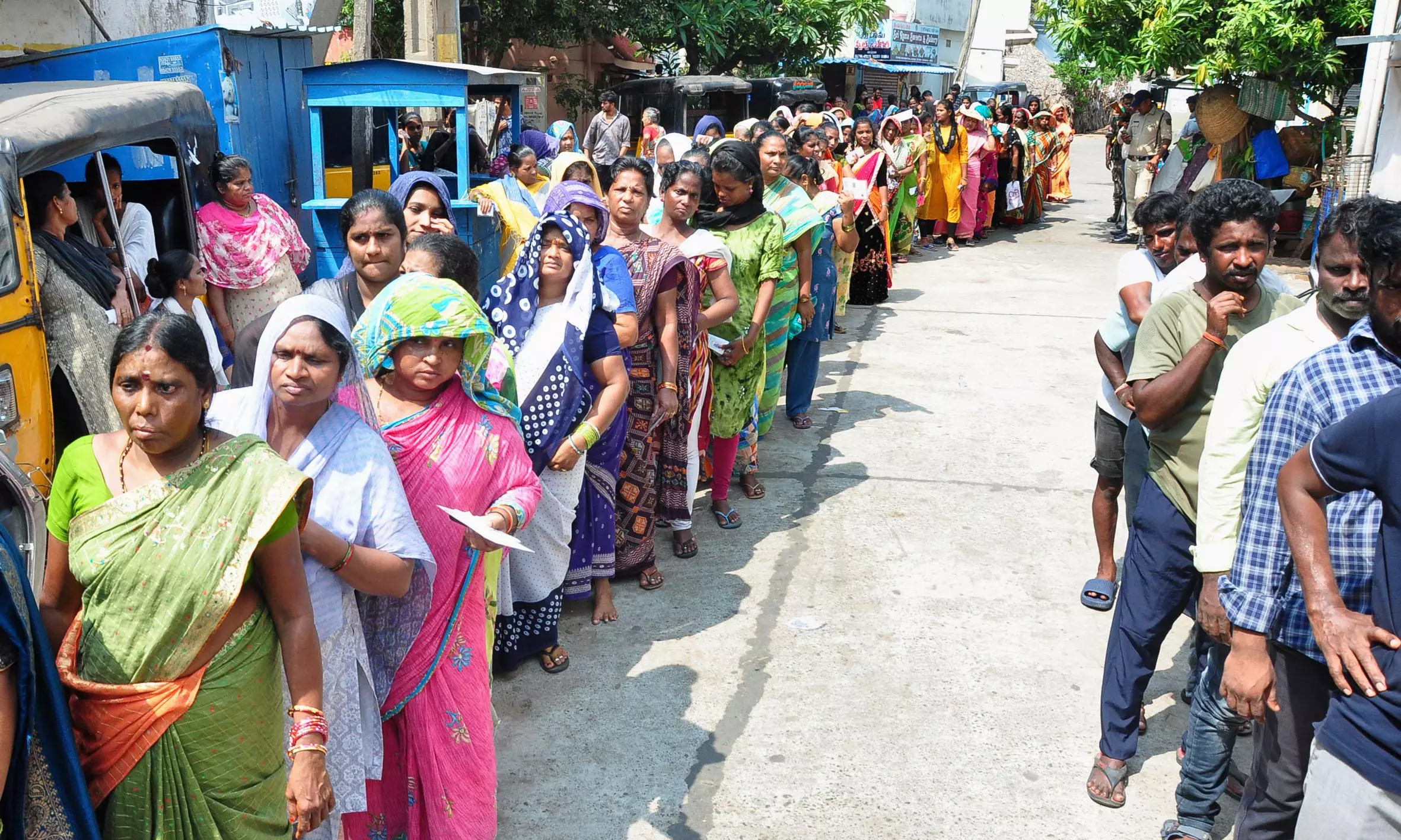 Vizianagaram Villagers Beat Up Polling Officer