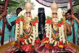 Celestial Padmavathi Parinayotsavam commences at Tirumalas Narayanagiri gardens