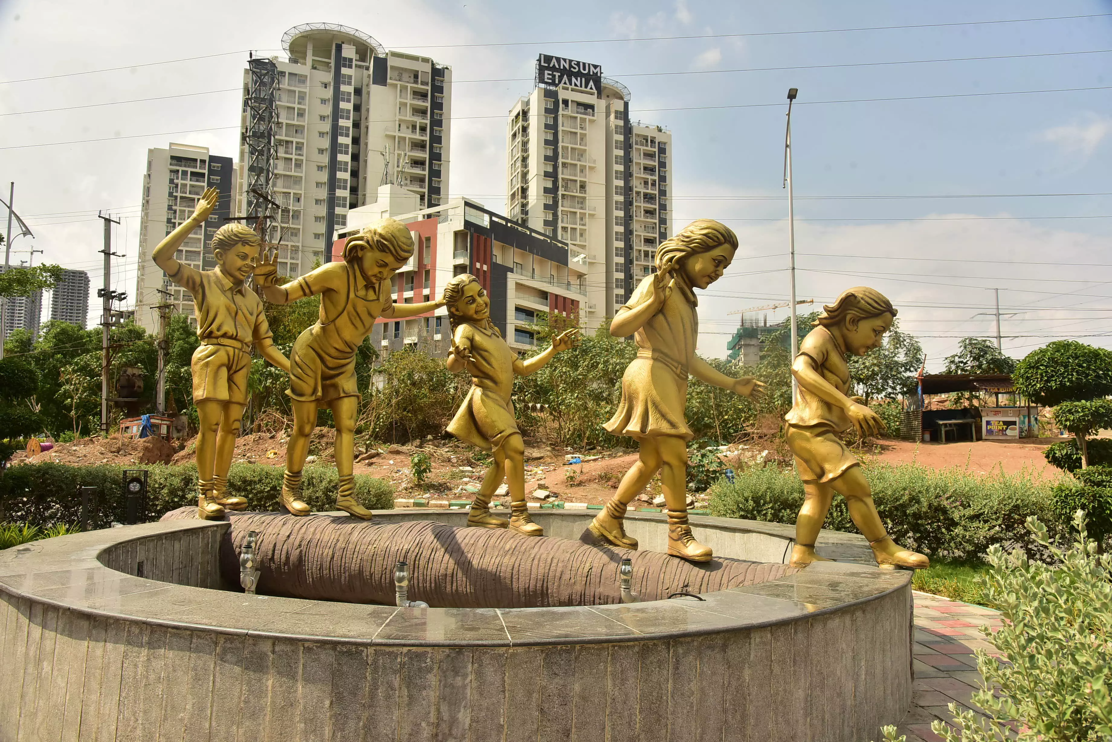 Artworks meant to beautify city remain in shambles