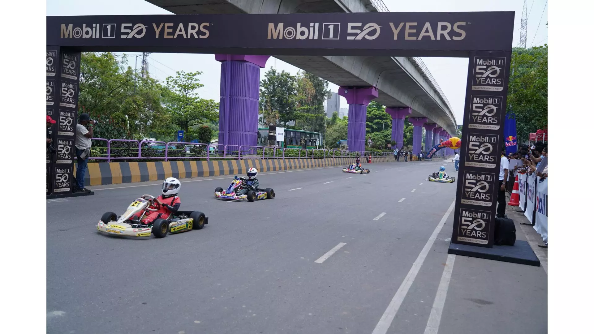 Mobil 1 and RPPL Thrill Bengaluru with F4, IRL Car Roadshow