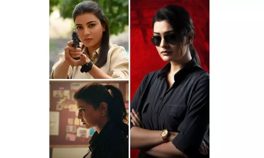 Kajal, Payal, Lakshmi Manchu try daredevil stunts in cop dramas