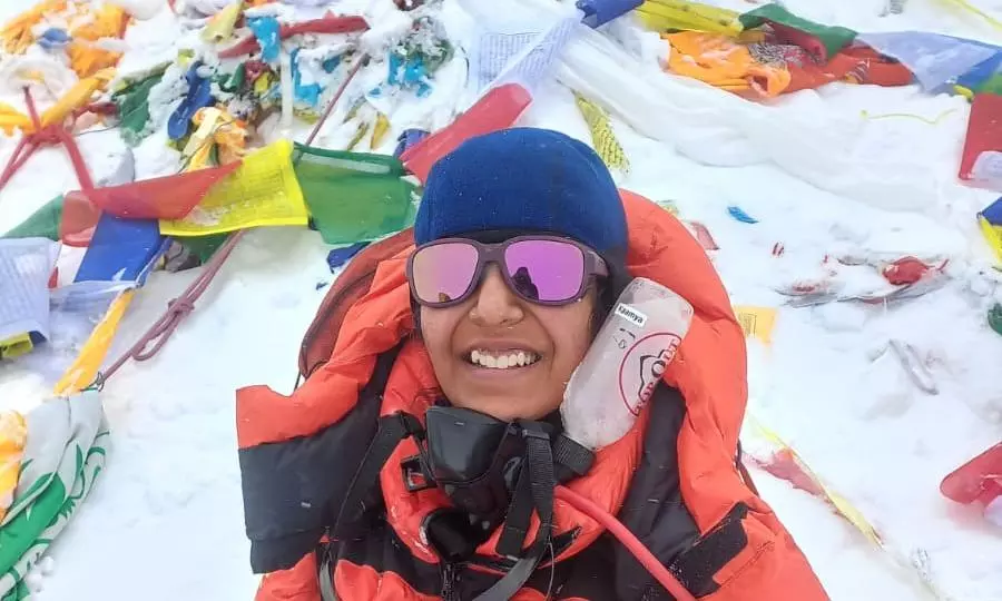 At 16, Kaamya Karthikeyan Becomes Youngest Indian to Scale MT Everest