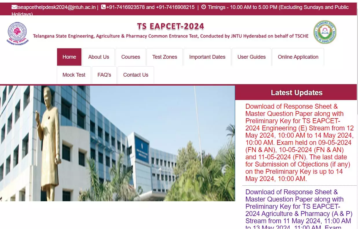 TS EAPCET- 2024: Engineering Counselling Schedule Released