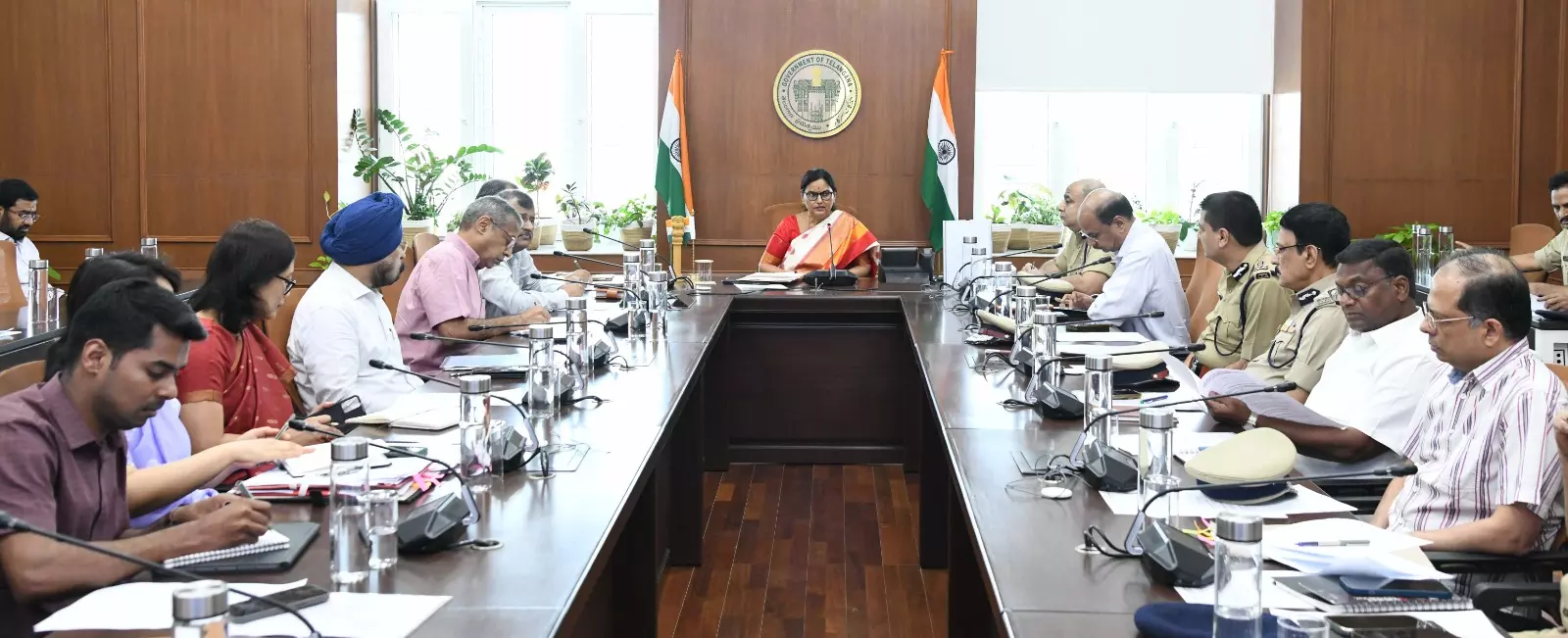 Telangana CS reviews arrangements for State Formation Day celebrations