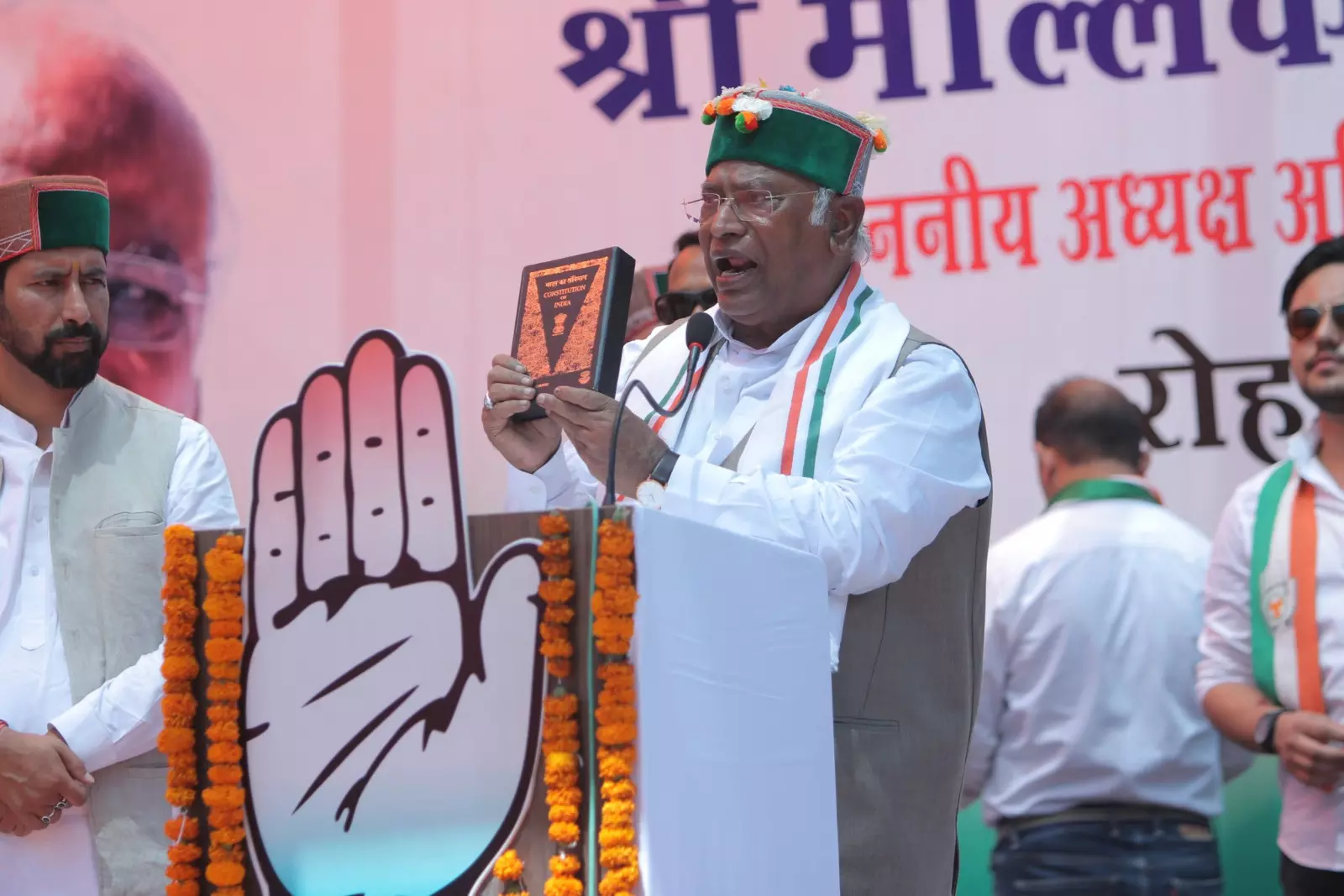 China encroached on our land but PM Modi is silent: Congress chief Kharge