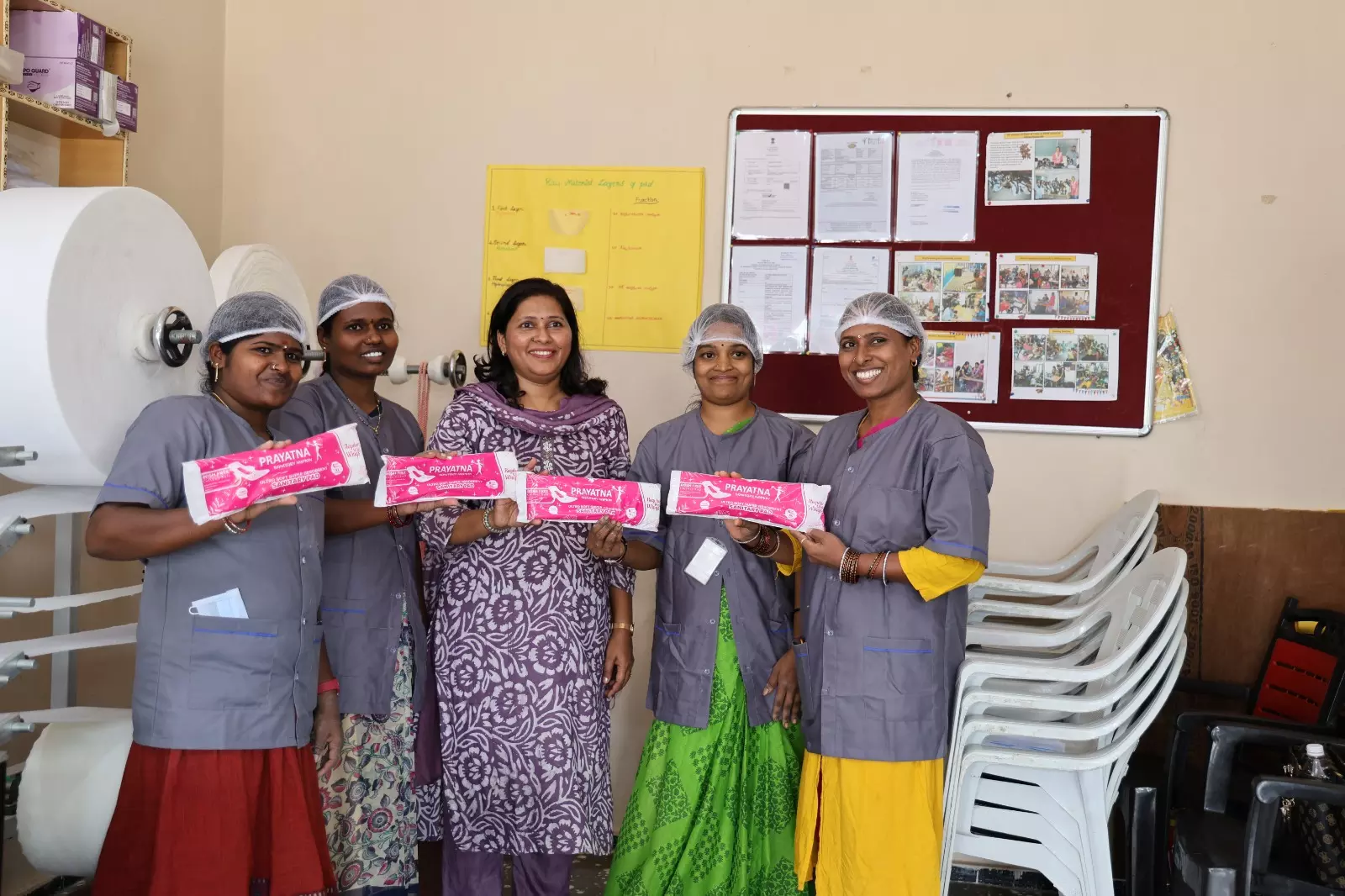 Chinna Golconda Women Show the Way in Menstrual Hygiene and Entrepreneurship