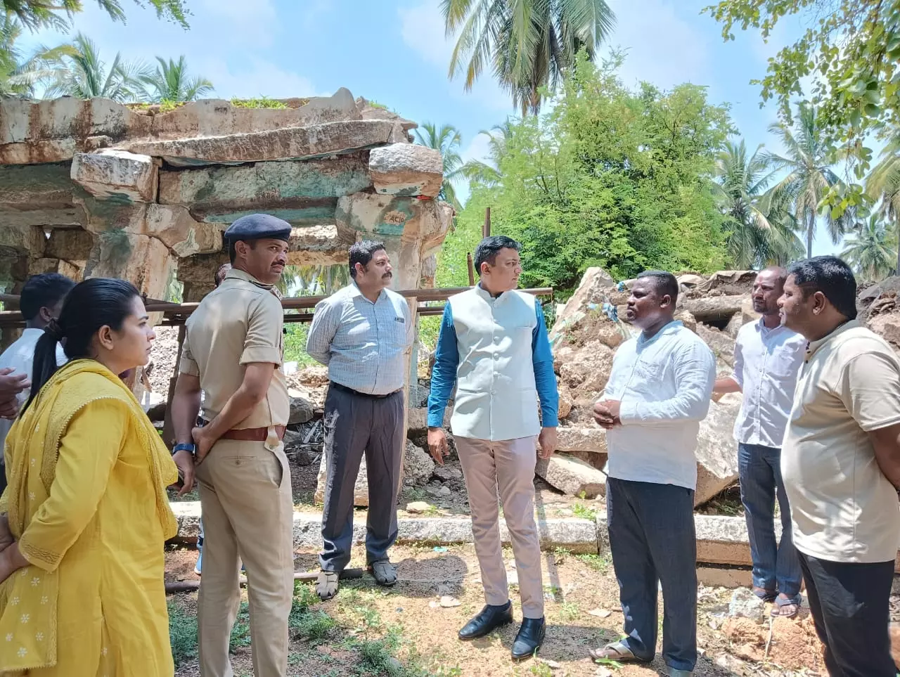 Historic Monuments Restoration Ordered After Hampi Temple Mishap