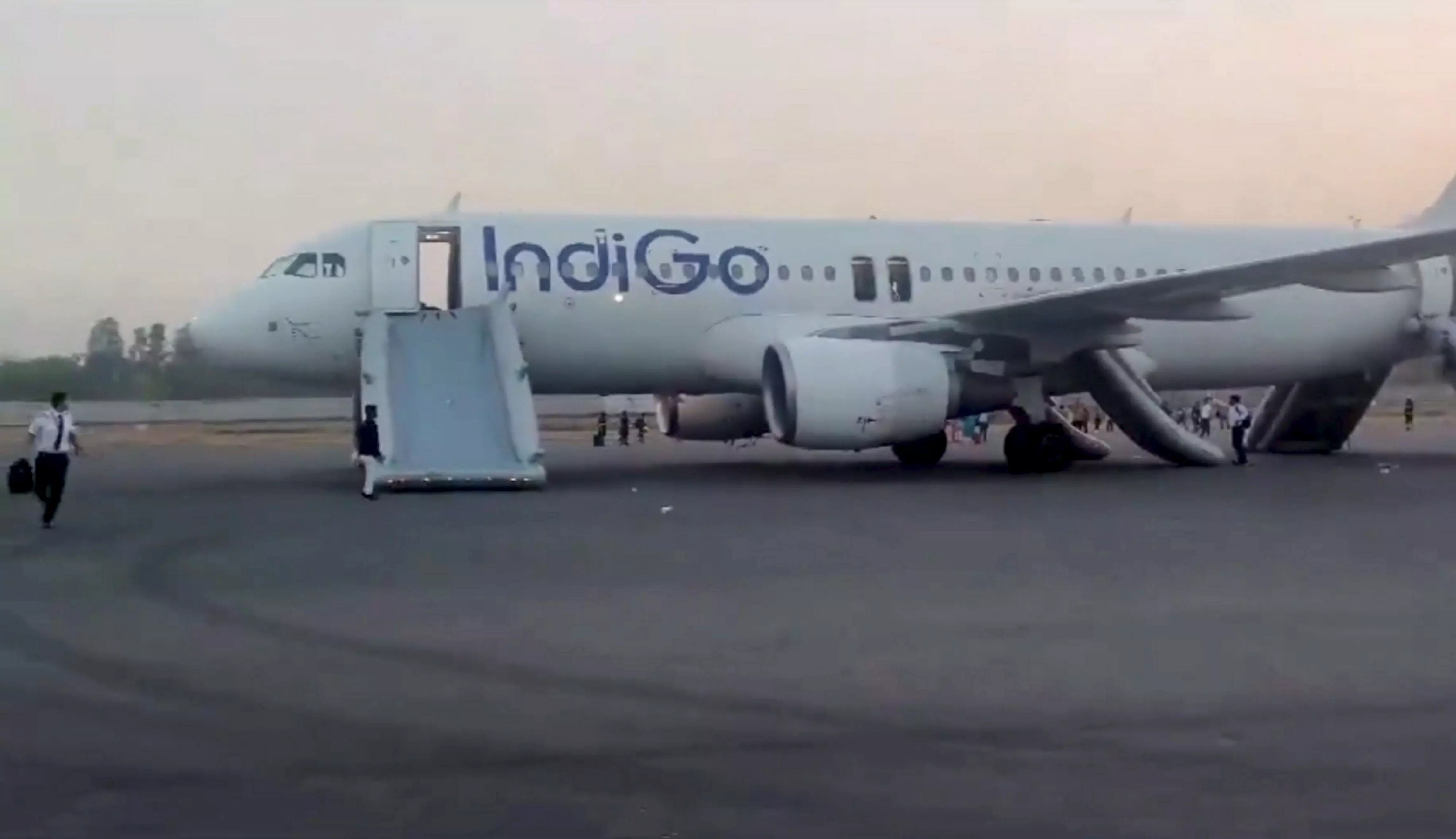 Delhi-Varanasi Indigo flight passengers evacuated after bomb threat