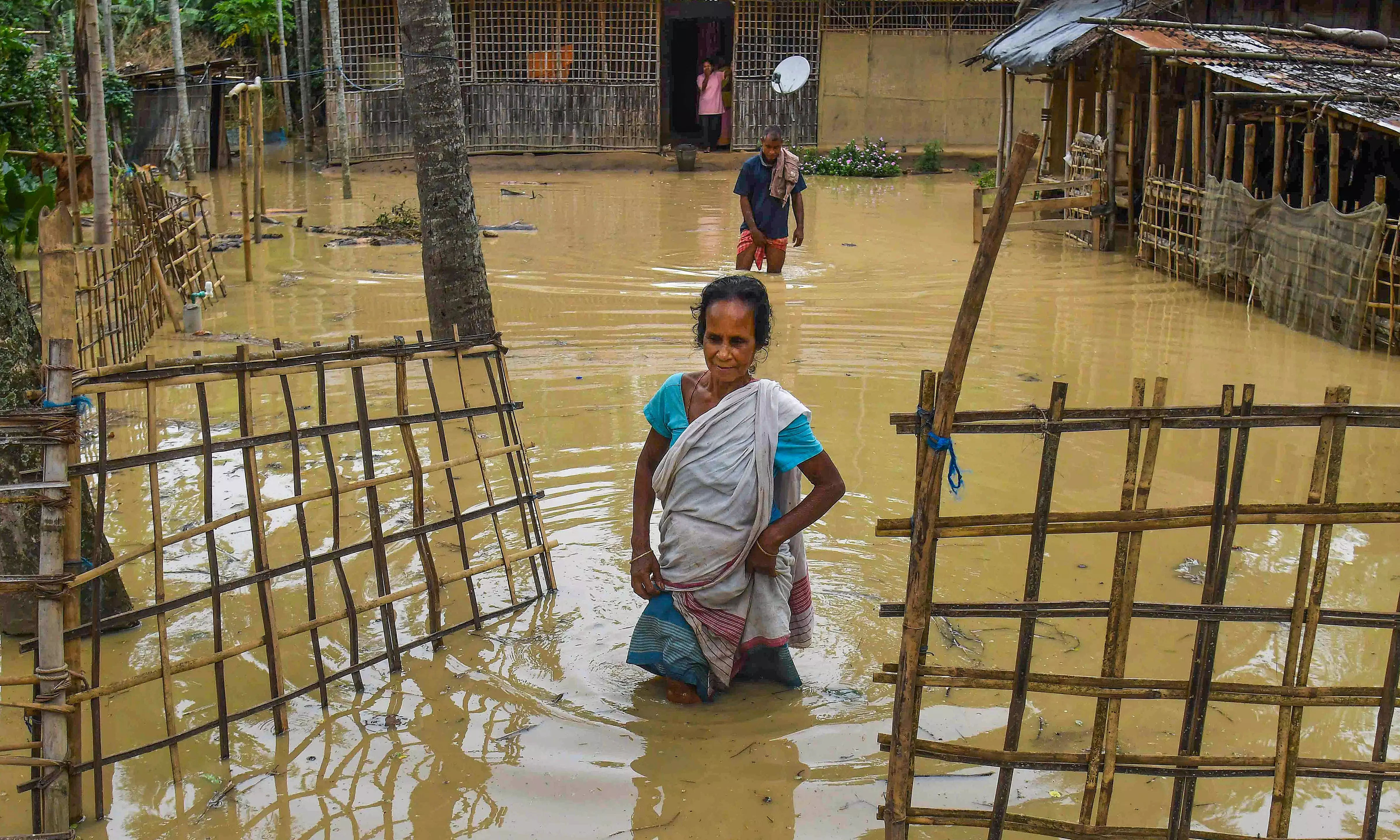 Assam Flood Situation Grim, Over 2 Lakh Affected