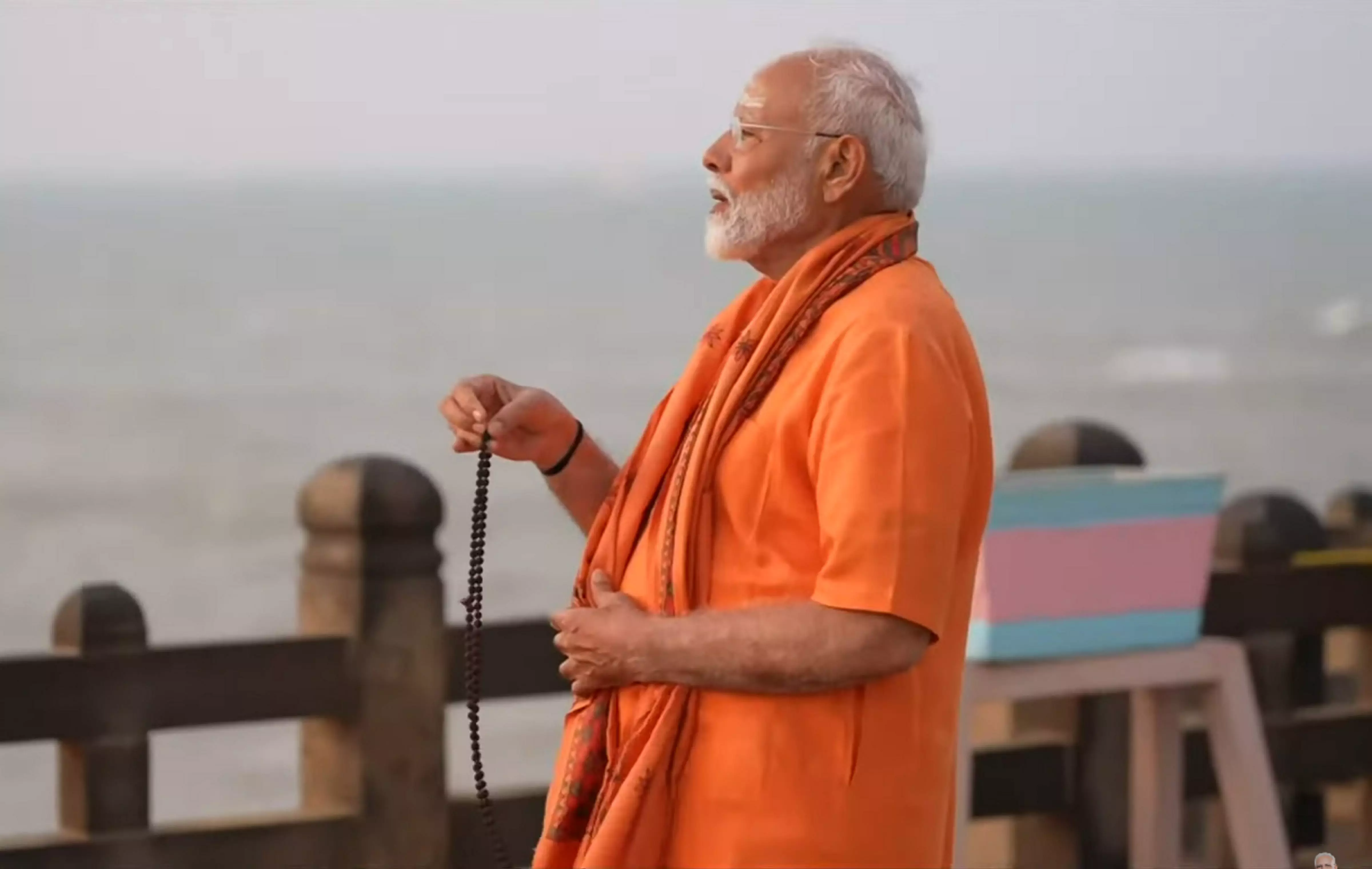 PM Modi embarks on Day 2 of meditation in Kanyakumari