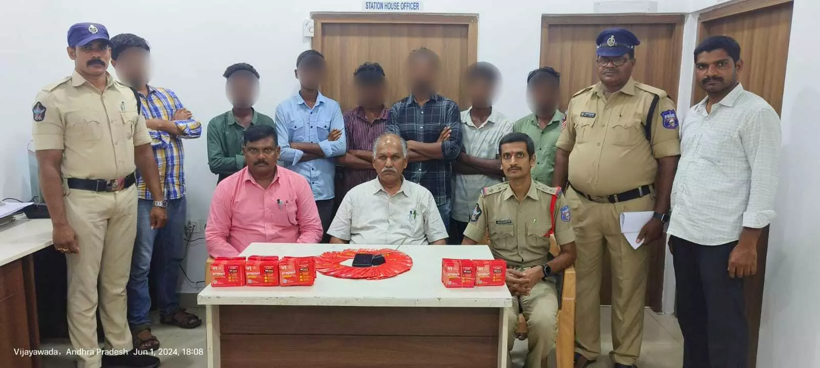 Vijayawada Police Bust Gang Selling Mule SIM Cards