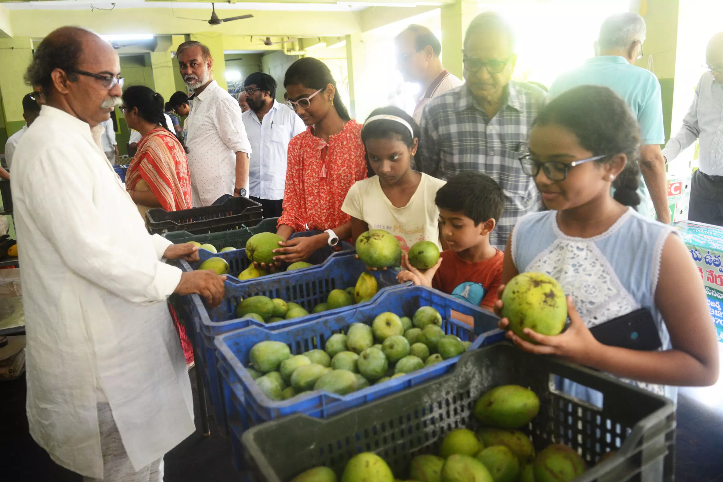 Organic Mangoes Fair in Vizag