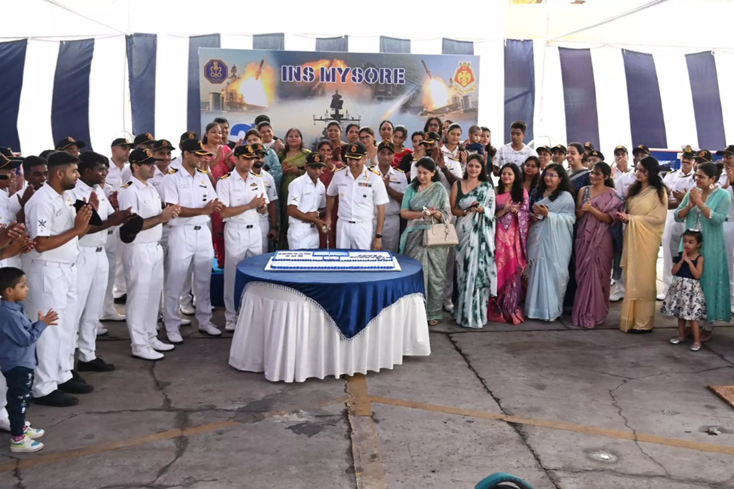 Naval ship Mysore celebrates 25 years