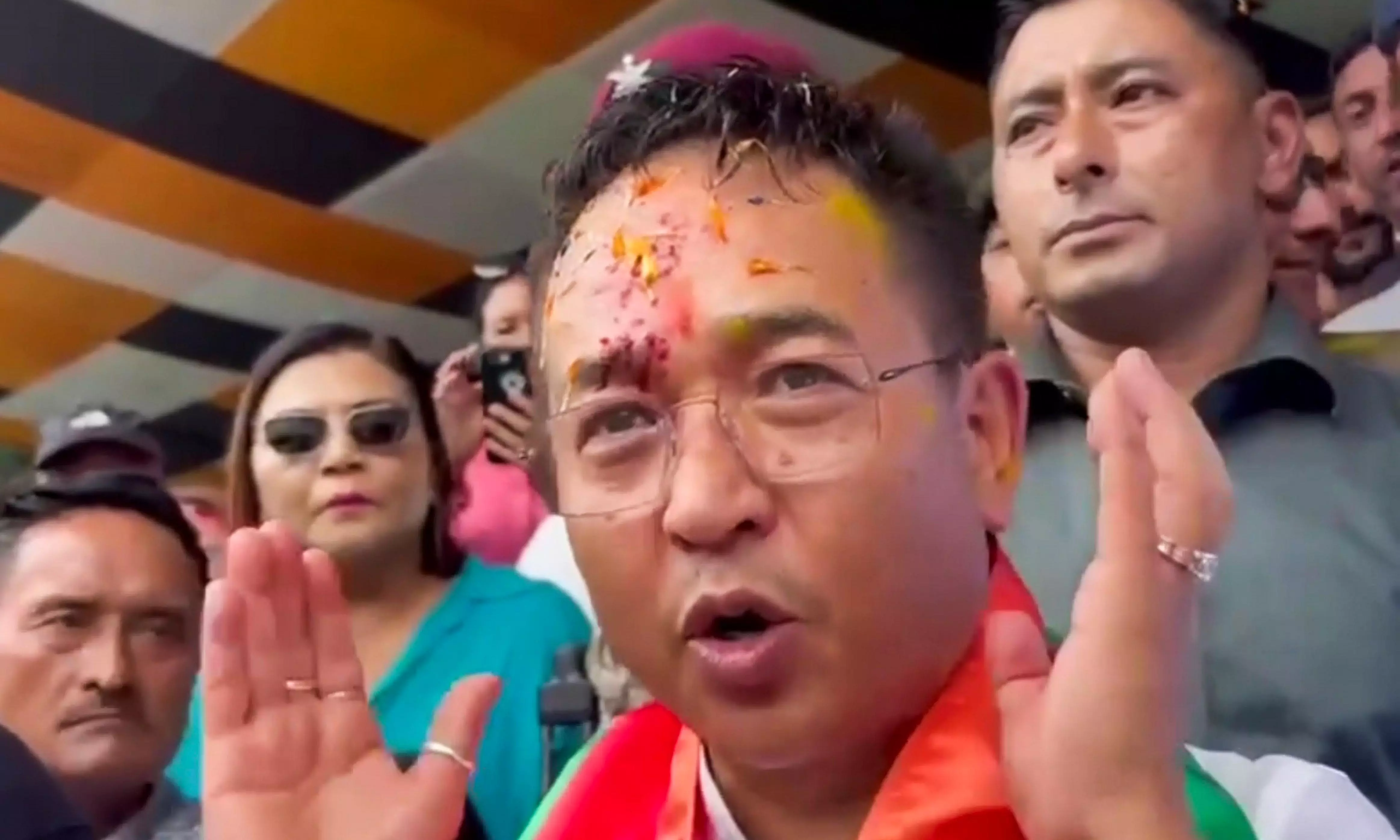 Tamang Retains Sikkim, Sweeps 31 of 32 Seats